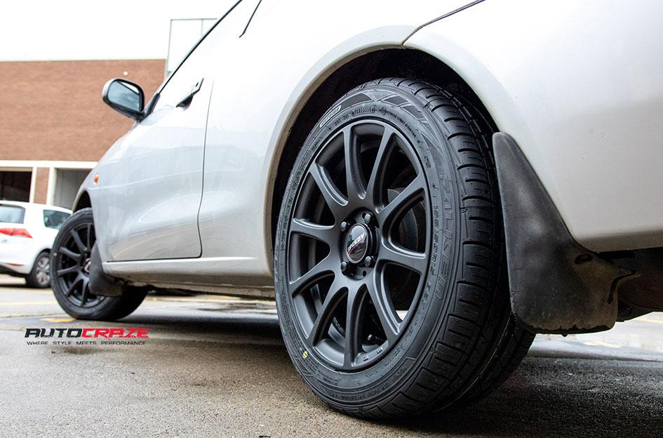 MITSUBISHI LANCER CARBINE SATIN BLACK
